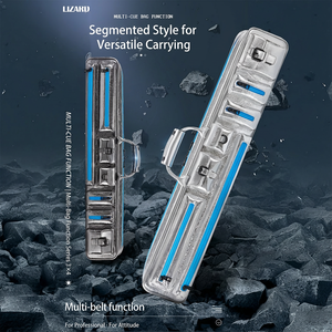 Estuche para Taco de Billar VIBRANT Multi-Bag de Cuero de Primera Calidad, Impermeable, con Capacidad para 3 Culatas y 4 Flechas, Múltiples Accesorios para Taco de Billar de Nueve Bolas - Product Image 1