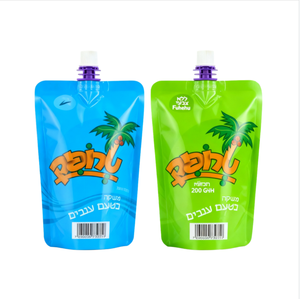 Gravure personnalisée imprimée de haute qualité en plastique support transparent sans fuite d'eau liquide boisson jus emballage boire du lait aliments pour animaux domestiques - Product Image 6