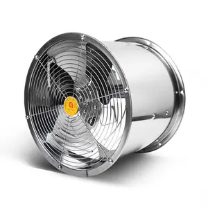Ventilador axial de alta velocidade para avicultura, exaustor de ventilação, ventilador de circulação de casa verde, exaustor de alta velocidade para