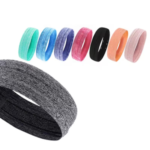 Wholesale Soft <b>Elastic</b> Sports Sweatband Breathable Yoga Running <b>Headband</b> - Product Image 3