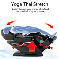 ZHOUQI Chine Meilleur Fauteuil de Massage Électrique Zéro Gravité 3D 4D SL Track pour Salon, Lit de Massage Corps Entier 2026