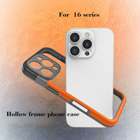Coque pour 16 15 14 13 12 Mini 11 Pro Max 7 8 Plus Double Couleur Bumper Border Soft Tpu + PC Case Cover Skin 15 case