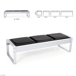 Silla de espera para recepción en aeropuertos, terminales, hospitales, clínicas, estaciones de metro y espacios públicos. - Product Image 1