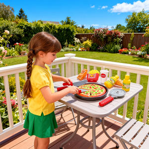 <span class=keywords><strong>Juego</strong></span> de Cocina de Juguete de Plástico Educativo para Niños con <span class=keywords><strong>Juego</strong></span> de Comida de <span class=keywords><strong>Pizza</strong></span> - Regalo Unisex - Product Image 3