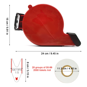 Distributore di Biglietti con Rotolo di Carta a 2 Cifre 00-99 Sistema di Biglietti per Code d'Attesa per Ristoranti, Ospedali, Cliniche - Product Image 6