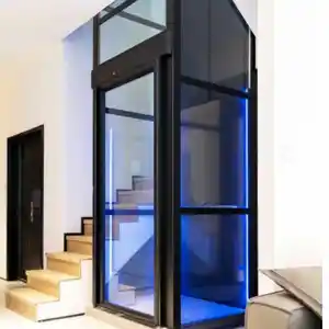 2 3 4 5 piani ascensori domestici per ascensori residenziali per Villa idraulica personalizzati