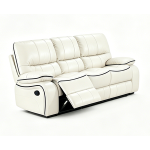 High Grade Modern Design <b>Air</b> Leather Tufted Chesterfield Recliner <b>Sofa</b> Set For Elegant Living Room Home Decor - Product Image 6
