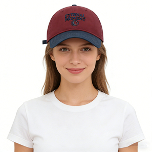 Gorra de Béisbol Bicolor Eternal Moment <span class=keywords><strong>para</strong></span> Hombre y Mujer, con Bordado de Luna y Estrella, Ajustable, Ligera, con Protección UV - Product Image 3