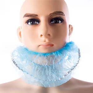 MB001 Filet de protection jetable en nylon pour barbe, <span class=keywords><strong>blanc</strong></span> et bleu, type <span class=keywords><strong>snood</strong></span> - Product Image 5