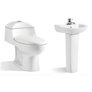 Gabinetti personalizzati Water Closet in ceramica commode compatte one pezzo unico lavabo wc combo - Product Image 1