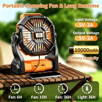 Ventilateur d'été compact et abordable, rechargeable par USB, pour extérieur, avec garantie de retour et de remplacement