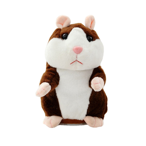 Ghi Âm Giọng Nói Đồ Chơi Điện Nói Chuyện <span class=keywords><strong>Hamster</strong></span> Lặp Lại Đồ Chơi Nhồi Bông Sang Trọng Đáng Yêu Nói Chuyện <span class=keywords><strong>Hamster</strong></span> Đồ Chơi Lặp Lại Chuột Nói Chuyện - Product Image 3