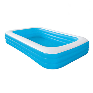 Buiten Groot Rechthoekig Pvc Opblaasbaar Zwembad Voor Kinderen En Volwassenen - Product Image 3