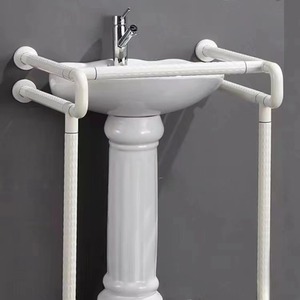 Pasamanos de Seguridad para Baño con Construcción de Plástico Antideslizante para Ancianos y Personas con Discapacidad - Product Image 2