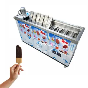 Commercial Ice Lolly Making Machine Automatic Popsicle Machine Chocolate Milk Flavor Ice Stick Maker