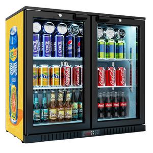 Hot Selling <span class=keywords><strong>Bar</strong></span> Luftkühlung Gewerblicher Edelstahl Zweitüriger Back <span class=keywords><strong>Bar</strong></span> Cooler Bier kühler für <span class=keywords><strong>Bar</strong></span> - Product Image 1