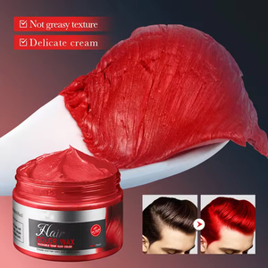 Crème de coiffure professionnelle 6 couleurs à faible teneur en ammoniac Style de rue semi-permanent pour les familles utilisation de cire de marque privée pour les cheveux - Product Image 4