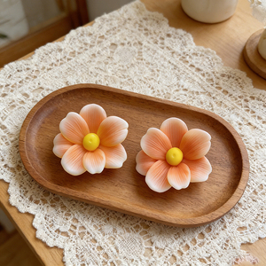 Nouveau moule en silicone 3D Frangipani pour fondant, chocolat, décoration de gâteaux, <span class=keywords><strong>cire</strong></span>, résine époxy, béton, argile polymère - Product Image 2