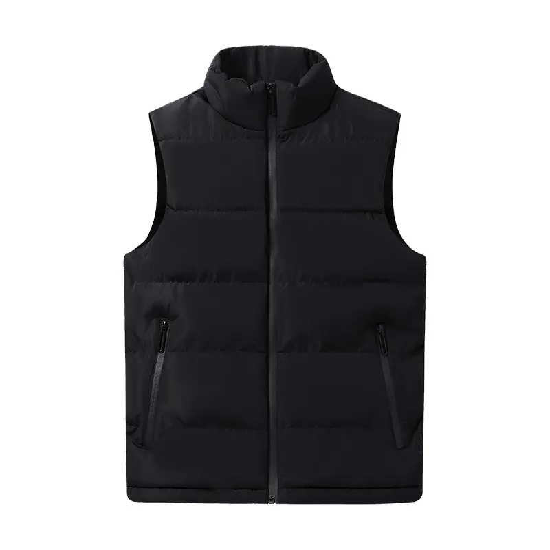 Wholesale Fashion Winter Custom Logo Waterproof Embroidery Sleeveless Jacket Vest