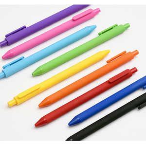 Juego de bolígrafos de plástico con tinta de Gel, multicolor, con logotipo personalizado, venta al por mayor, 20 unidades/juego, 2023 - Product Image 2