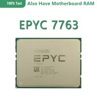 Pour processeur 7763 2,45 GHz 64C/128T 64 Mo de cache 280 W DDR4-2666V Socket SP3 pour serveur 64 bits, carte mère neuve ou d'occasion 100-000000312