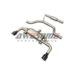 Sistema de Escape Deportivo Impresionante para Volkswagen/VW <span class=keywords><strong>GOLF</strong></span> MK7/<span class=keywords><strong>7.5</strong></span> <span class=keywords><strong>GTI</strong></span> 2.0T, Actualización Catback de Alto Rendimiento, Silenciador de Acero Inoxidable SS304 con Válvulas - Product Image 2