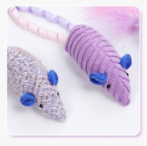 3-pack realistische muis-kattenspeelgoed met kattenkruid, zacht pluche kauwspeelgoed, verjaardagscadeau, kattenpret binnenshuis, hondenaccessoires, huisdierkleding - Product Image 6