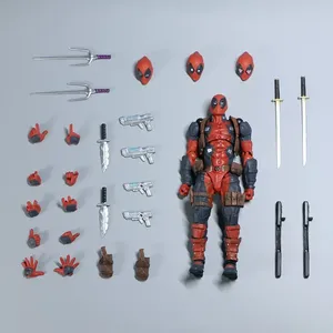 Figura de Acción AMAZING YAMAGUCHI Deadpool 2.0 Gris, Articulada, KAIYODO Wade SHF, Modelo de Película, Juguete para Niños, Regalo - Product Image 5