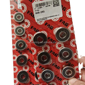 Descuentos de precios y entrega rápida Rodamiento FAG original 608 608-2RS Rodamientos rígidos de bolas FAG 608 Beraing FAG Tamaño 8x22x7mm - Product Image 2