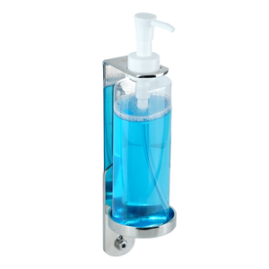 <span class=keywords><strong>Dispenser</strong></span> di <span class=keywords><strong>Sapone</strong></span> in Acciaio Inox 304 <span class=keywords><strong>per</strong></span> Bagno d'Albergo, Porta Bottiglia <span class=keywords><strong>per</strong></span> Gel <span class=keywords><strong>Doccia</strong></span> e Igienizzante Mani - Product Image 1