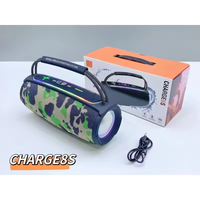 E8S Pemutar Musik Dual-speaker Berkualitas Tinggi Speaker Bass Suara Jernih Outdoor Daya Tinggi Speaker Tahan Air Blue-tooth Dengan RGB FM