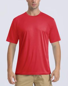 Regular Fit Plus Size Sleeve Men's Rashguard Shirts Short Sleeve UPF 50+ Sun Protection <b>SPF</b> T-Shirt Quick Dry Fishing Swim - Product Image 5