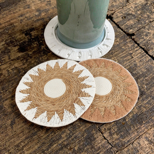 Wmodern Thiết kế handmade vòng rơm dệt placemat 28cm 30cm 38cm bán buôn trang trí bàn ăn thảm & Pads - Product Image 5