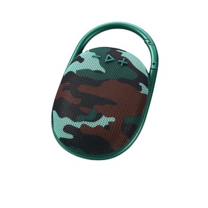 Venda quente clipe 4 sem fio blue tooth speaker produtos de moda portátil tecido com TF USB jogando camuflagem ao ar livre - Product Image 1