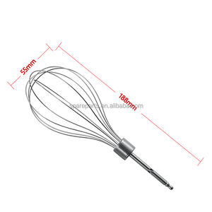 Accessoires de batteur à oeufs en acier inoxydable adaptés aux mélangeurs électriques mélangeurs de cuisine professionnels et fouets à oeufs électriques - Product Image 4