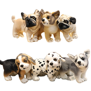 ROXGOCT Peluche unisexe mignonne en forme de chien, modèle Corgi, Bouledogue, Chien tacheté, jouet anti-stress pour enfants et petites amies, très populaire - Product Image 1