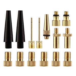 Bicycle Valve <b>Adapter</b> Set 14-Piece With Washers For <b>Pump</b> SV AV DV Inner Tube Repair Replacement - Product Image 4