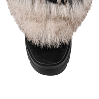 Nouvelles bottes pour femmes, chaussures de neige à tige mi-haute, bottes de chasse pour femmes avec fourrure, chaussures d'usine
