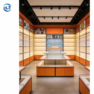 Vitrines et comptoirs d'exposition LED lumineux, écologiques et étanches, présentoirs de détail personnalisés pour magasins de jouets et blind boxes - Product Image 2