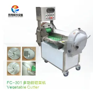 FC-301 sebze kesici biber dilimleme yeşil biber dilimleme kesme makinası