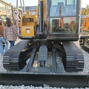 Excellente Excavatrice Sany 75 d'occasion, modèle 2022, avec moteur et pompe à engrenages, faible nombre d'heures, en promotion pour équipement de construction - Product Image 5