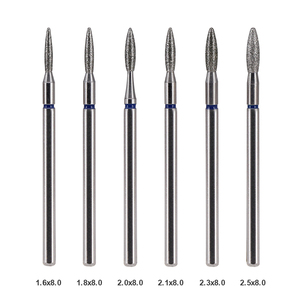 ดอกสว่านเพชร Toboom Supply รุ่น FG สำหรับเจียรเหล็กกล้าไร้สนิม ความเร็วสูง ใช้กับเครื่องเจียรเล็บ ดอกสว่านเพชร - Product Image 5