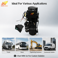 Chauffe-eau diesel OkyRie 15KW 12V 24V, chauffe-moteur de stationnement avec télécommande LCD pour camion, camping-car, bateau, voiture - Vente en gros