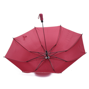 CHUVABAND Parapluie pliant 3 volets de luxe ultraléger 8K pour femme, anti-UV, coupe-vent, portable, 27 pouces, pour le soleil et la pluie - Product Image 3