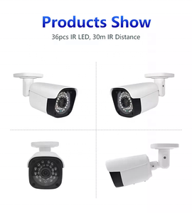 Minicâmera de vigilância por vídeo, <span class=keywords><strong>2mp</strong></span> e 5mp, câmera de vigilância cctv ahd hd ir, visão noturna dome, analógica, monitoramento - Product Image 5