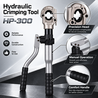 Pince à sertir hydraulique manuelle portable HP300 pour bornes en cuivre et aluminium