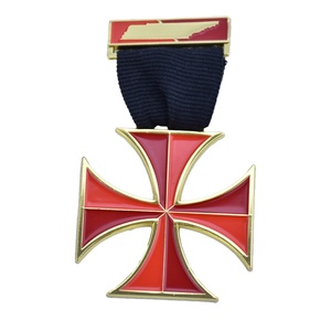 Jesús-Medallas de metal con diseño religioso de <span class=keywords><strong>los</strong></span> caballeros romanos, medallas - Product Image 1