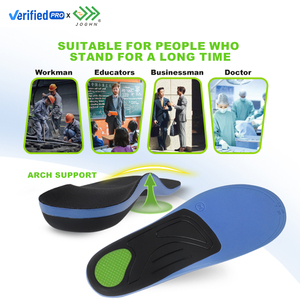 Solette Ortopediche Sportive JOGHN in EVA con Supporto Alto dell'Arco Plantare da 3cm per Dolore al Piede - OEM/ODM - Product Image 5