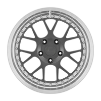 Jantes forgées sur mesure 2 pièces, concaves profondes, 5x114.3 120 127 ET20, compatibles Tesla Chevy Corvette C8, en alliage d'aluminium