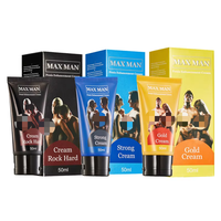 Crema de Masaje para Pene MAXMAN Delay, 15 ml, Caja Negra, Hecho en Guangdong, Directo de Fábrica